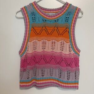 Zara Multicolor Knit Top